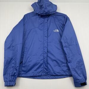 The North Face Venture HyVent Light Blue Womens Size S Hooded Rain Jacket